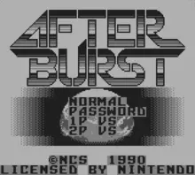 Image n° 1 - screenshots  : After Burst